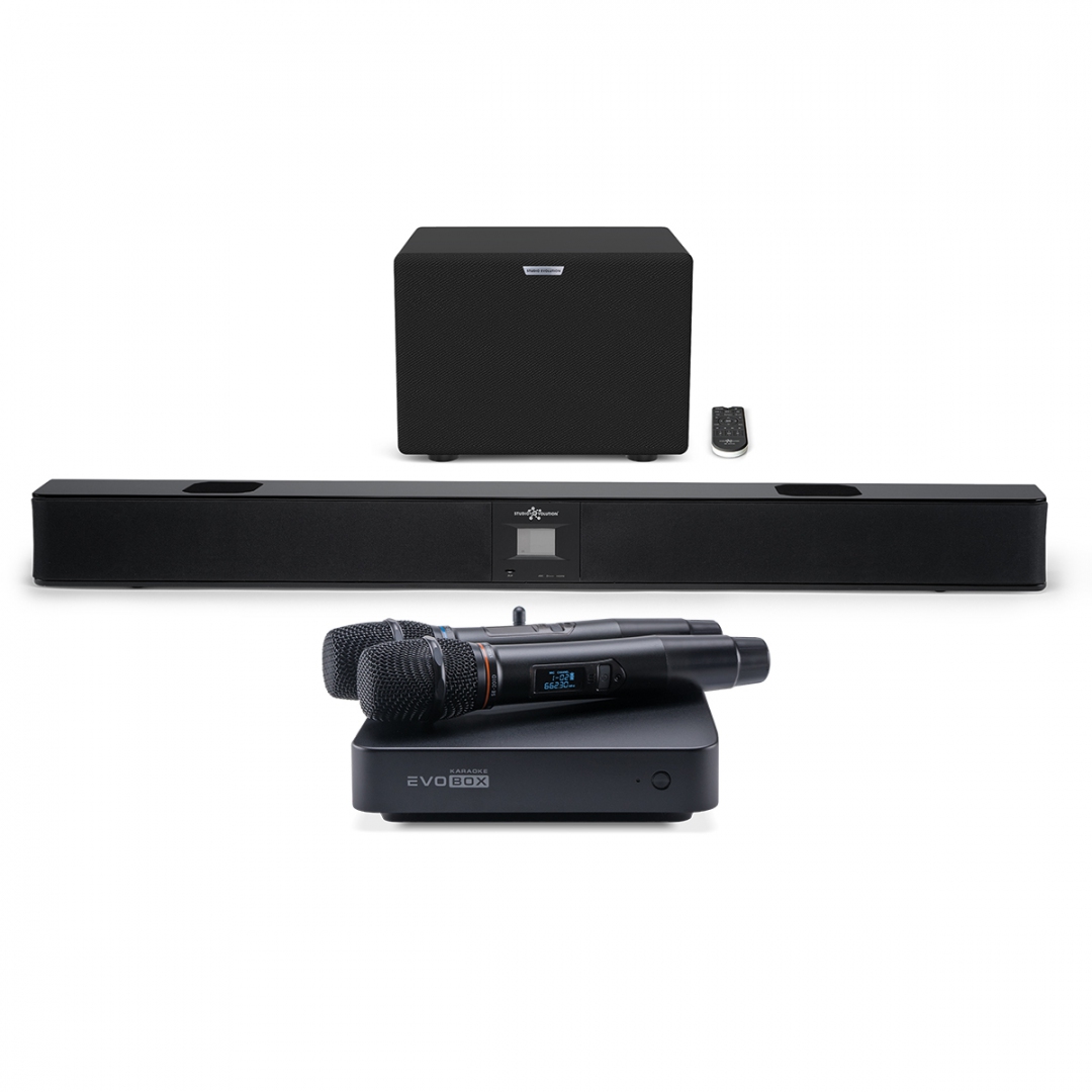 караоке-комплект EVOBOX Plus + EvoSound Bar (саундбар с караоке) в Арамиле