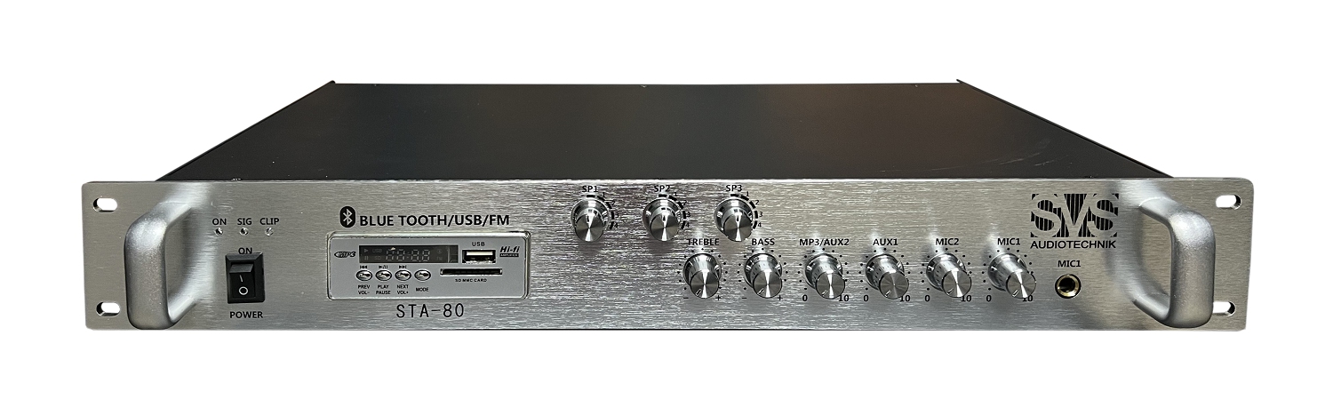 SVS Audiotechnik STA-80 Микшер-усилитель для систем Public Address в Арамиле