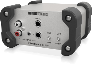 Klark Teknik DI 22P пассивный стерео директ-бокс в Арамиле