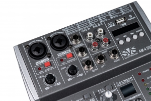 SVS Audiotechnik mixers AM-4 DSP Аналоговый микшерный пульт, 4-канала в Арамиле